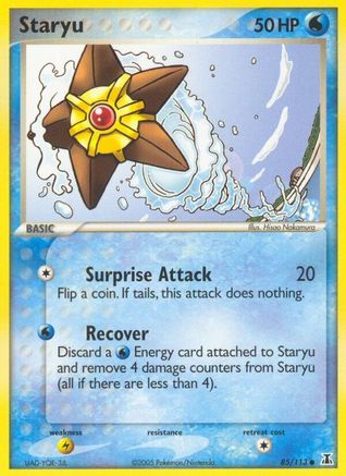 Staryu - 085/113/113 - Reverse Holofoil Delta Species - Common