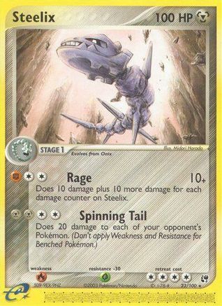 Steelix - Reverse Holofoil Sandstorm - Rare