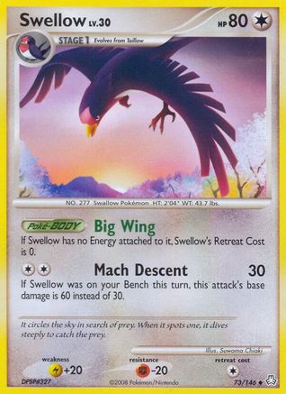 Swellow Legends Awakened - Uncommon