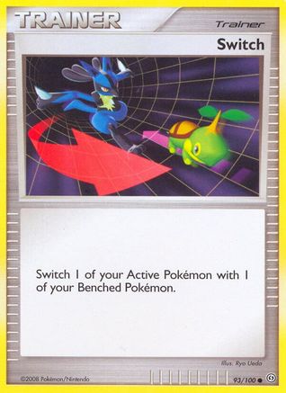 Switch 093 - Reverse Holofoil Stormfront - Common