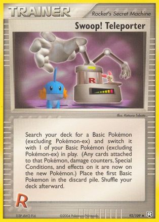 Swoop! Teleporter Team Rocket Returns - Uncommon