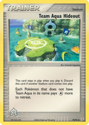 Team Aqua Hideout Team Magma vs Team Aqua - Uncommon