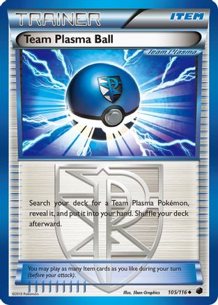 Team Plasma Ball (Team Plasma) 105 Plasma Freeze - Uncommon