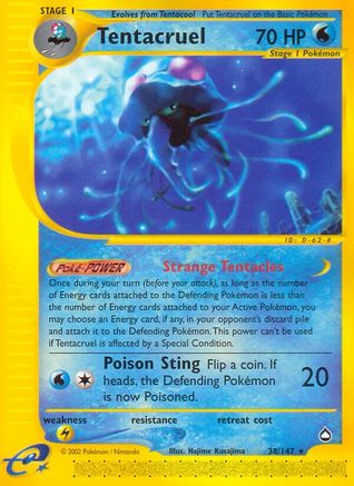 Tentacruel Aquapolis - Rare