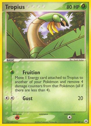 Tropius Hidden Legends - Rare