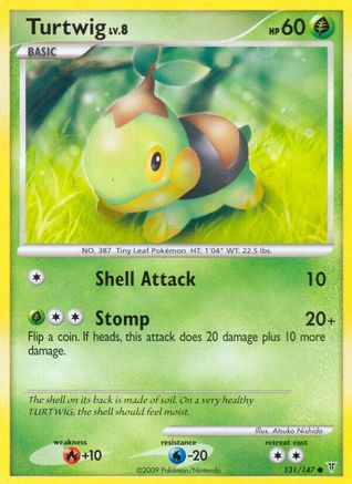 Turtwig - Reverse Holofoil Supreme Victors - Common