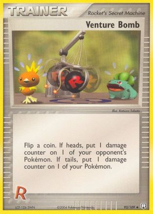Venture Bomb Team Rocket Returns - Uncommon