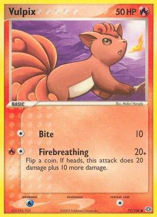 Vulpix Emerald - Common