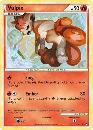 Vulpix 075 Call of Legends - Common