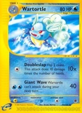 Wartortle - Reverse Holofoil Expedition - Uncommon