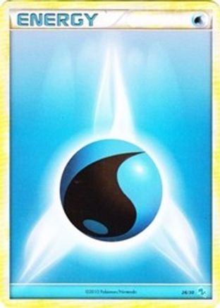 Water Energy (#7) HGSS Trainer Kit Gyarados & Raichu - Common