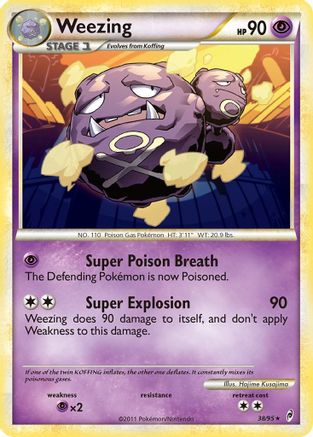 Weezing Call of Legends - Rare