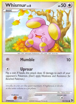 Whismur Great Encounters - Common