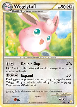 Wigglytuff - Reverse Holofoil HeartGold SoulSilver - Uncommon