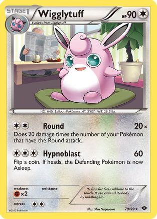 Wigglytuff - Reverse Holofoil Next Destinies - Rare