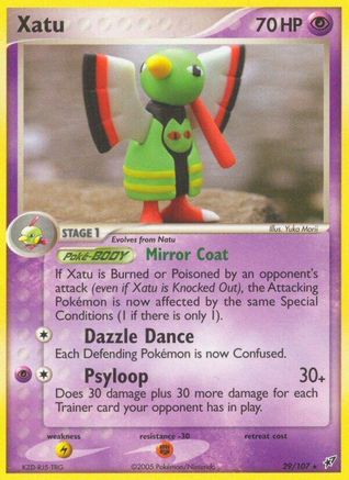Xatu - Reverse Holofoil Deoxys - Rare