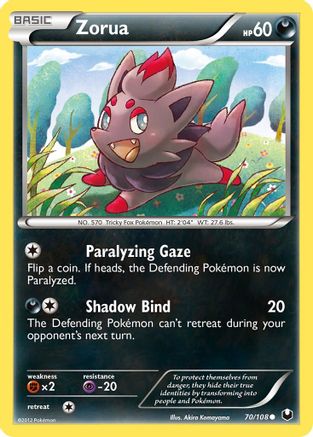 Zorua (70) (70) 070/108 Dark Explorers - Common