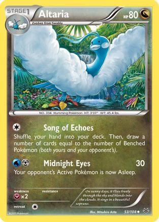 Altaria (53) (53) 053 XY Roaring Skies - Uncommon