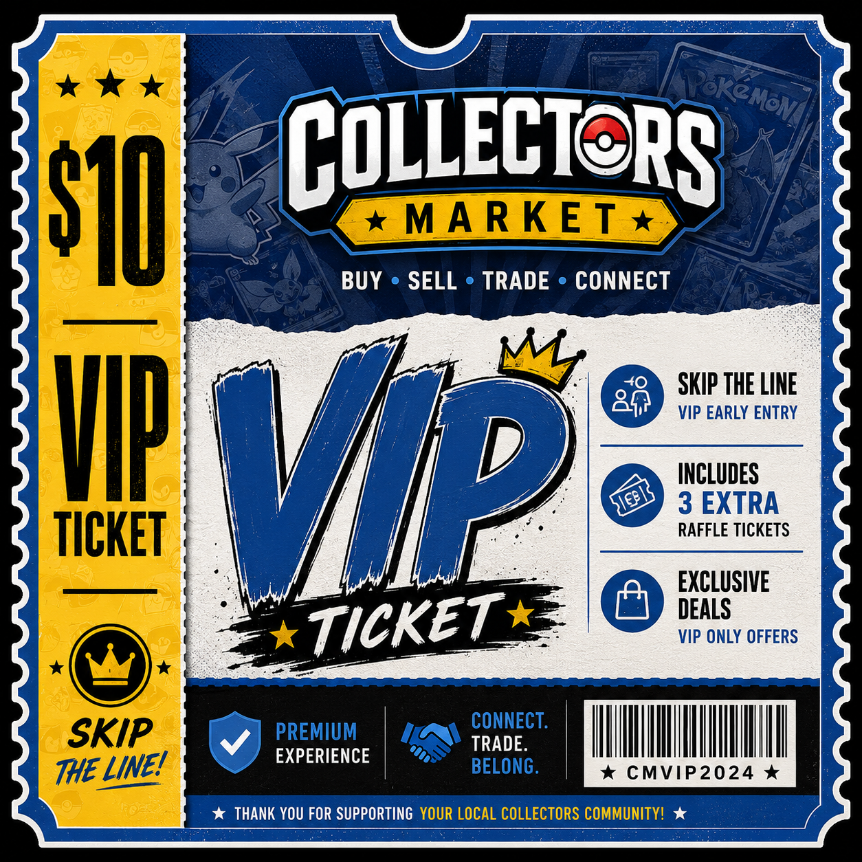 VIP TICKET (Skip The Line) June 6 Dorval