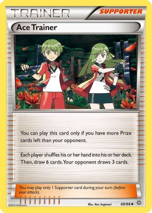 Ace Trainer 069/98  XY  Ancient Origins - Uncommon