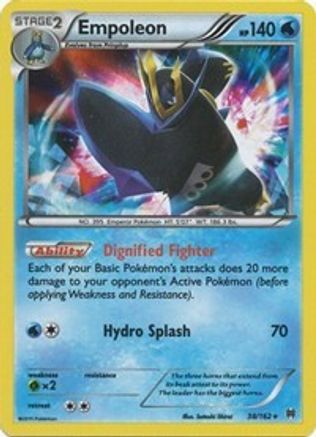 Empoleon 038/162  - Holofoil XY  BREAKthrough - Holo Rare