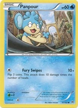 Panpour 041  - Reverse Holofoil XY  BREAKthrough - Common