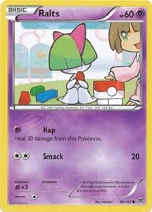 Ralts (68) 068/162  - Reverse Holofoil XY  BREAKthrough - Common