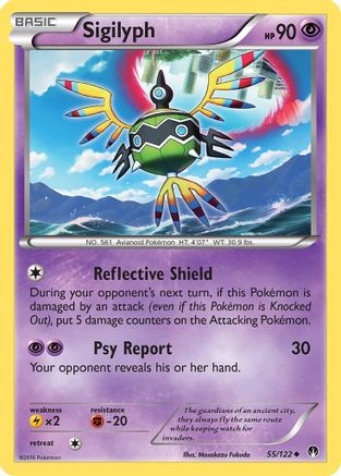 Sigilyph  XY  BREAKpoint - Uncommon