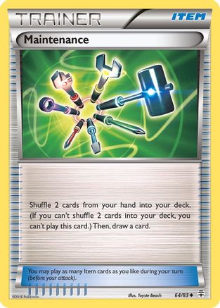 Maintenance 064  - Reverse Holofoil Generations - Uncommon