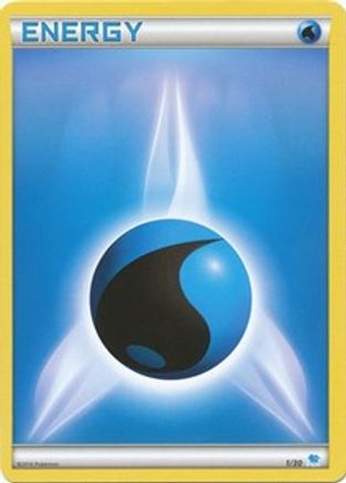 Water Energy (3)  XY Trainer Kit Pikachu Libre & Suicune - Common