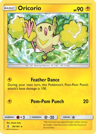 Oricorio (46) 046  SM  Guardians Rising - Rare