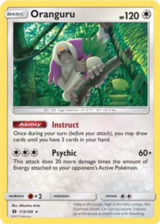 Oranguru 113/149  Deck Exclusives - Rare