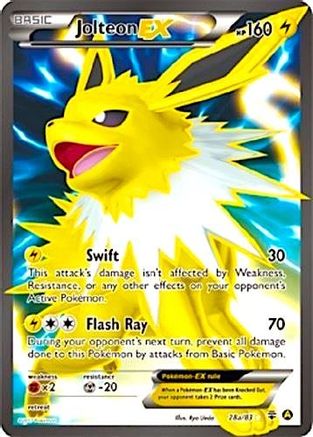 Jolteon EX 28a/083  - Holofoil Alternate Art Promos - Promo