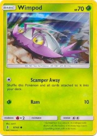 Wimpod 008/145  - Holofoil League & Championship Cards - Promo