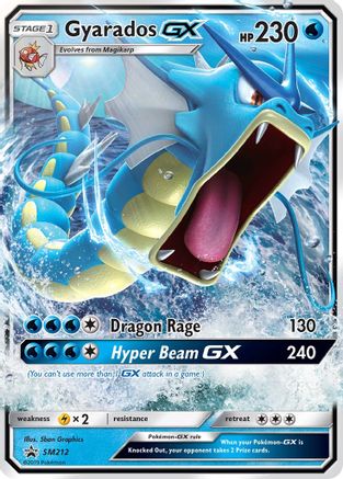 Gyarados GX SM212  - Holofoil SM Promos - Promo