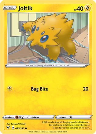 Joltik 055  SWSH04 Vivid Voltage - Common