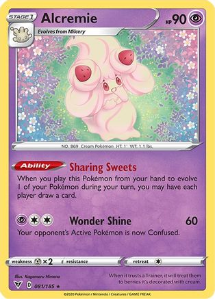 Alcremie 081/185  SWSH04 Vivid Voltage - Rare