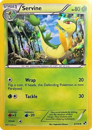 Servine 003/114  - Holofoil Miscellaneous Cards & Products - Promo