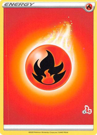 Fire Energy (#3 Cinderace Stamped)  Battle Academy 2022 - Promo