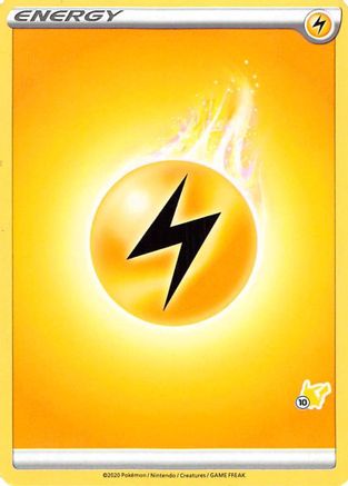 Lightning Energy (#10 Pikachu Stamped)  Battle Academy 2022 - Promo