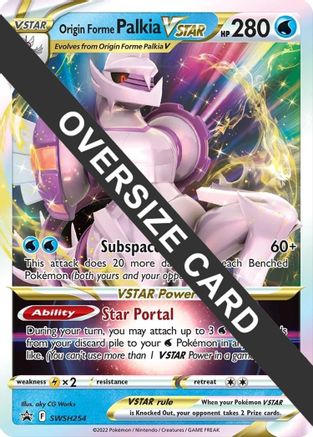 Origin Forme Palkia VSTAR SWSH254  - Holofoil Jumbo Cards - Promo