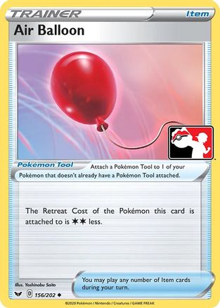 Air Balloon 156/202  - Holofoil Prize Pack Series Cards - Uncommon