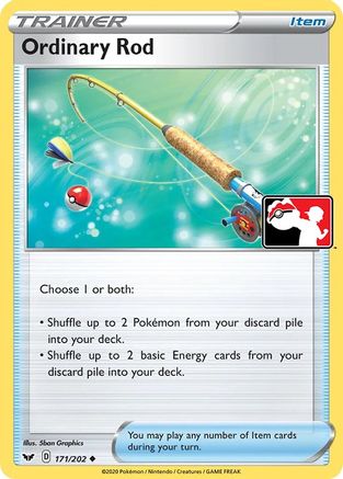 Ordinary Rod 171  - Holofoil Prize Pack Series Cards - Uncommon