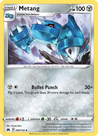 Metang 090  Crown Zenith - Uncommon