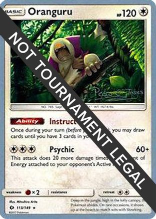 Oranguru - 2018 (Pedro Eugenio Torres) 113  World Championship Decks - Rare