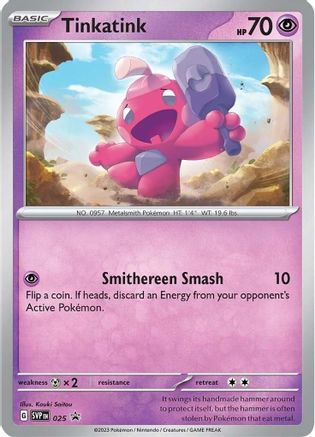 Tinkatink 025  - Holofoil SV Scarlet & Violet Promo Cards - Promo