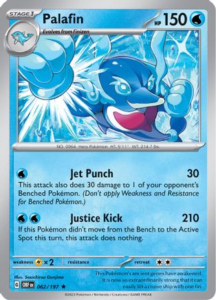 Palafin 062/197  Deck Exclusives - Rare