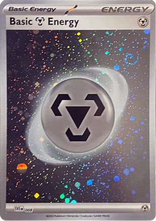 Basic Metal Energy (Cosmos Holo) 008  - Holofoil SV01 Scarlet & Violet Base Set - Common