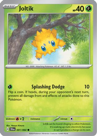 Joltik 001/064  - Reverse Holofoil SV Shrouded Fable - Common