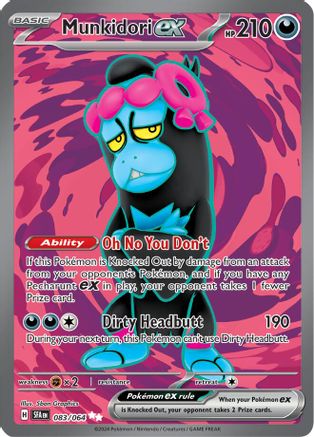 Munkidori ex 083/064  - Holofoil SV Shrouded Fable - Ultra Rare